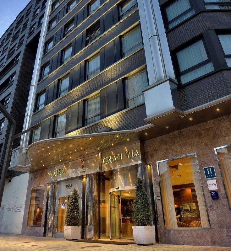 Hotel Gran Via Logroño Exterior foto